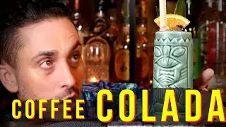 Banana COFFEE Colada | The Cafe Colada | Pina Colada Variation