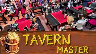 Anyone Can Become a Bar Owner. 🍺🍻🍷🍳🍰 - TAVERN MASTER GamePlay 🎮📱