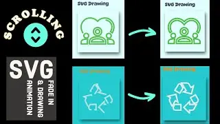 【MBAK】Scrolling | SVG animation reveal on Scroll | CSS& JavaScript 