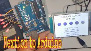 Arduino push button switch case - nextion display
