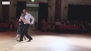 2017 Jolanta and Adrian dance canyengue to Los Vino at Cheltenham International Tango Festival