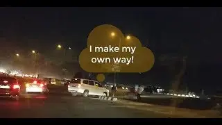 How is Driving in Delhi at night??
