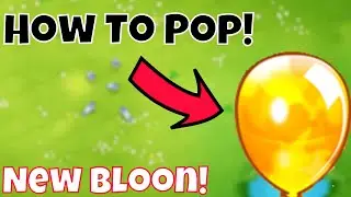 How To EASILY Pop The NEW BTD6 Golden Bloon (Bloons TD 6 Update 24.0)