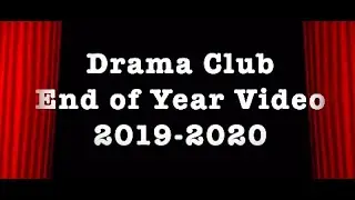 WCMS Drama Club Memory Video