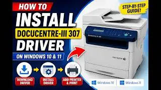 How to setup driver DocuCentre-III 3007 - Fuji Xerox