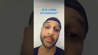These boys will hurt your heart! Lines go up 21 nothing too fast!￼#detroitlions  #neworleanssaints