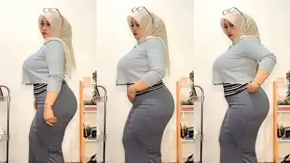 Beautiful hijab mother live at night staying up late while drinking coffee at night