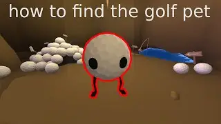 how to find the golf pet in wobbly life