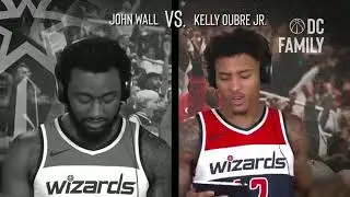 John Wall vs. Kelly Oubre Jr. | Singing Contest | Boo’d Up by Ella Mai