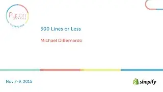 500 Lines or Less (Michael DiBernardo)