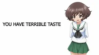 What your favourite Girls und Panzer character says about you