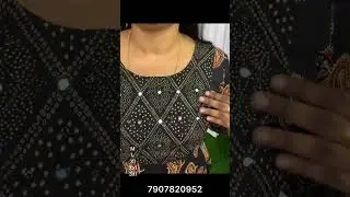 💥Ajrakh Aline Kurti with hand worked yoke pattern || WhatsApp 7907820952 @rpfashiontech1545