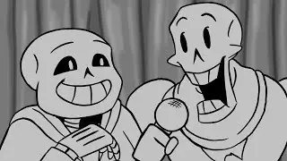 Papyrus tries to tell a joke