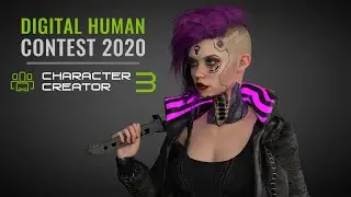 CC Digital Human Contest 2020 - Cyberpunk Character (Realistic Entry)