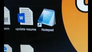 how to create notepad shortcut on desktop in windows 10 laptop