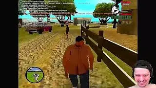 Бомжики в автобусе | Gta Samp | Летсплей