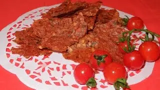 Сухая аджика (томатные чипсы). Как сушить помидоры. Как приготовить томатный соус.