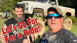 Take a Ride in a Mega Truck Mud Truck!