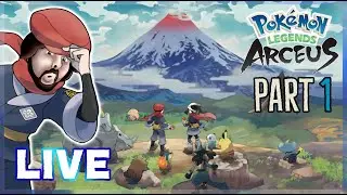 Pokemon Legends: Arceus | Part 1 LIVE | HamsterBomb