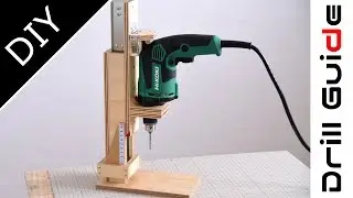 How to build a Drill Press(Drill Guide) Machine | Handmade Drill stand