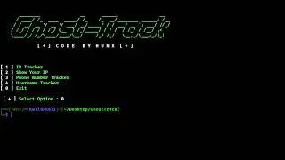 GhostTrack OSINT Tool — Full Setup & Demo on Kali Linux | Information Gathering Tutorial