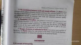 Class 11th | Business studies | Forms of business organization  | 04-09-2020