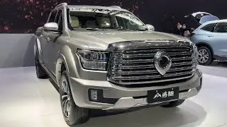 4K 2023 GreatWall Shanhai Cannon Pickup Interior and Exterior