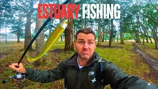 Estuary Fishing For LUBINA.