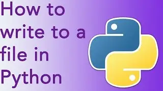 Python write to file