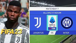 JUVENTUS vs INTER (FIFA 23 Gameplay) [2K, 60fps]
