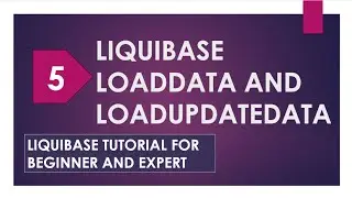 liquibase loaddata | liquibase loadupdatedata | liquibase tutorial | liquibase demo | liquibase data