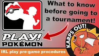 First Pokémon TCG tournament? Etiquette and routine how to set-up!