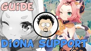 Guide Diona support dans Genshin impact FR