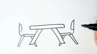 ~РИСУНКИ~СТОЛ И СТУЛЬЯ