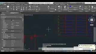 Draw Table with Coordinate by using  Auto Lisp