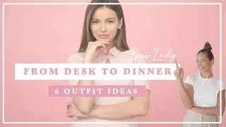 Desk to Dinner: Fast And Simple Outfit Ideas For Busy Boss Ladies #femalebusinessowner #businesswear