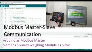 Arduino Modbus Master-Slave Communication || Arduino As Master || Siwarex WP231 as Slave ||#Modbus