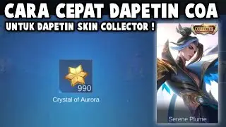 CARA CEPAT DAPETIN CRYSTAL OF AURORA UNTUK SKIN COLLECTOR ! TIPS NGUMPULIN COA !