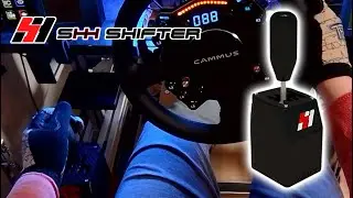 SHH 'THORN' Shifter in action! | Sequential mode [SIM RACING HARDWARE]