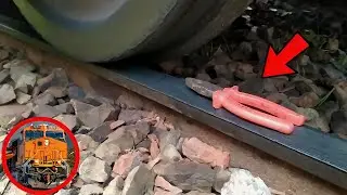 Train Vs. Metal Things Experiment OMG Ohh Noo 😳 || Train Experiments 