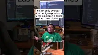 Yo cuando paso mi código a pruebas 👨‍💻👩‍💻🥺