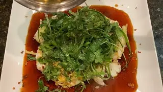 Chinese Style Steamed Halibut Recipe! Big Shticks!!