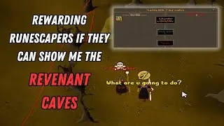 Rewarding Runescapers if they can show me the Revenant Caves