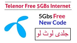 Telenor 5GB Free Internet Code 2023