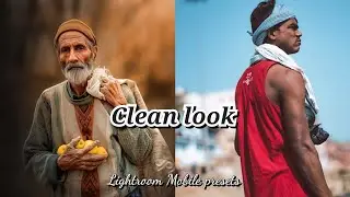 Clean look - Clean look preset/ soft look preset /clean look portrait filter/ bright preset