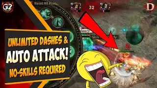 Unlimited DH Dashes & Auto Attack Spam – No Skills Required 😂 | Diablo Immortal