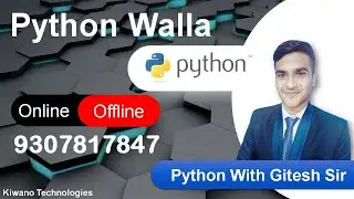 Python with Gitesh Sir 2023 | Learn Python #pythonwaala
