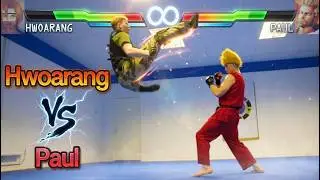 Real Life Tekken Fight | Hwoarang Vs Paul Phoenix | Flips & Kicks