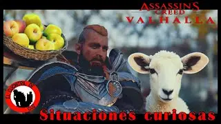 😆🤣Situaciones Curiosas en AC Valhalla.