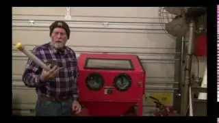 Harbor Freight sand blast cabinet mods